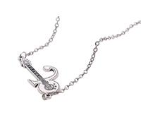Prince Love Symbol Punk Guitar Pendant Necklace Men Women Accessories Gold and Silver Memory of Prince Necklace