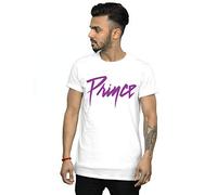 Prince Men's Text Logo T-Shirt White X-Large