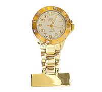 PRINCE NY LONDON METAL FOB WATCH IN GOLD