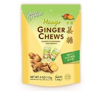 Prince of Peace Ginger Chews - 100% Natural Mango 28 Chews