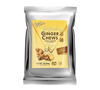 Prince of Peace Original Ginger Chews, 1 lb. - Candied Ginger - Candy Pack - Ginger Chews Candy - Natural Candy