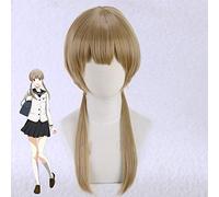 PRINCE OF STRIDE ALTERNATIVE Sakurai Nana Cosplay Wig Brown Double Ponytail Heat-resistant Fiber Hair Wigs