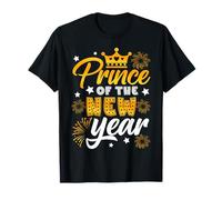 Prince of The New Year 2026 New Years Eve Fireworks Boys T-Shirt
