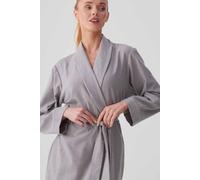 British Boxers Women's Brushed Cotton Dressing Gown - Prince of Wales Check - PETITE