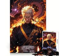 Prince on Fire Jigsaw Puzzles for Adults1000 Pieces Think Smart Toy Family Bond Accurate Cut Seasonal Gift (50x75cm)