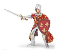 Papo MEDIEVAL-FANTASY Animals 39252 Red Prince Philip Figurine, Multicolour