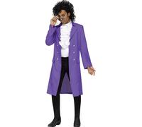 Prince Purple Pain Rock Costume Adult Men Standard