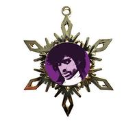 Prince Purple Rain Christmas Tree Ornaments - Prince Limited Edition Christmas Ornament Purple Rain - Prince Singer Merchandise - Prince Purple Rain Xmas Decor - Christmas Ornaments Rock n Roll