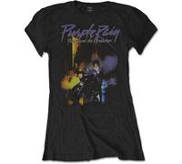 Prince Purple Rain Womens Fitted T-Shirt OFFICIAL