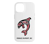 Prince Rupert BC Native Fishermen Tribal Orca Whale Case for iPhone 14