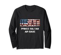 Prince Sultan Air Base US Flag Long Sleeve T-Shirt