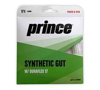 Prince Synthetic Gut Dura Flex String Set - White, 1.25 Mm