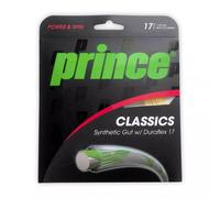 Prince Synthetic Gut Duraflex 17 Tennis String White Black Gold Yellow 1.25mm