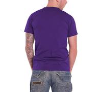 Prince T Shirt classic Logo new Official Mens Purple
