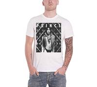 Prince T Shirt Dirty Mind Album Cover Logo Official Mens White XL