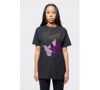 Prince T Shirt Doves Logo Purple Rain new Official Mens Black