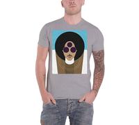 Prince T Shirt Official Age Art Logo new Official Mens Grey