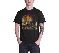 Prince T Shirt Sign O The Times Album Cover Logo Official Mens Black L