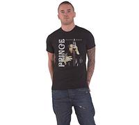 Prince T Shirt Welcome 2 America Logo Official Mens Black L