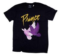 Prince T Shirt - When Doves Cry 84 Tour Design 100% Official-m Black