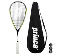 Prince Team 400 & 450 Squash Racket Series, including Full Length Protective Squash Racket Cover & 3 Squash Balls (Team Rebel 450)