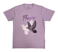 (M, Purple) Prince Purple Rain Doves T Shirt