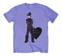 Prince Unisex T-Shirt: Heart Purple (XX-Large)