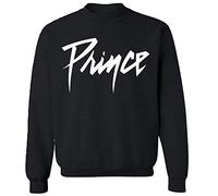 Prince Unisex's Casual Sweatshirt, Black, XL