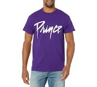 Prince Unisex's Casual T-Shirt, Purple, Large