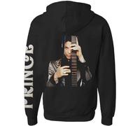 Prince Welcome 2 America Track List Hoodie in Black | Size: Small Prince Black S
