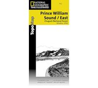 Prince William Sound East Map: Trails Illustrated Other Rec. Areas (National Geographic Trails Illustrated Map, 762)