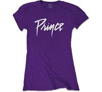 Prince Women's Logo T-Shirt, Purple (Purple Purple), 10 (Size:Medium)