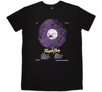 Prince Women's Purple Rain Disc T-Shirt Dress in Black | Size: Medium Prince Black M