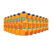Princes 100% Pure Orange Juice from Concentrate Smooth 1L |Pack of 12 Orange Juice