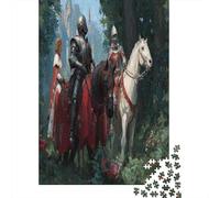 Princes And KnightPuzzles 1000 Pieces for Adults for Adults 1000 Piece Puzzle Educational Challenge Games Home Decoratio
