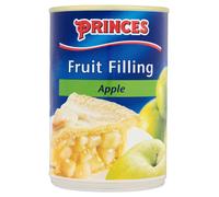Princes Apple Fruit Filling 6x395g - Perfect for Pies, Desserts & Baking