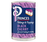 Princes Black Cherry Fruit Filling, 410 g (Pack of 6)