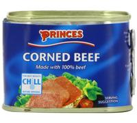 Princes Corned Beef 200 g (Pack of 4)
