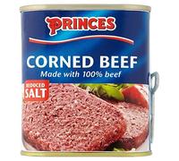 Princes Corned Beef Reduced Salt (340g) - Pack of 6
