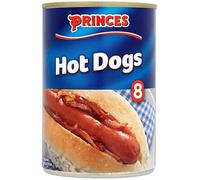 Princes Hot Dogs 8's - G, 12x400