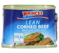 Princes Lean Corned Beef 200 g (Pack of 4)