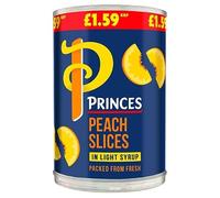 Princes Peach Slices in Light Syrup 410g | Case of 6