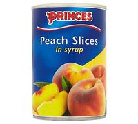 Princes Peach Slices in Light Syrup (420g) - Pack of 6