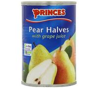 Princes Pear Halves In Juice 415 g (Pack of 12)