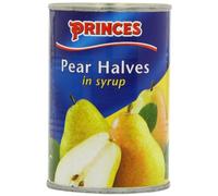 Princes Pear Halves In Syrup 420 g (Pack of 12)