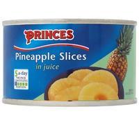 Princes Pineapple Slices in Juice 227 g (Pack of 12)