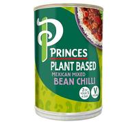 Princes Plant-Based Mexican Mixed Bean Chilli 392 g (Pack of 6)