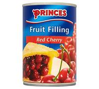 Princes Red Cherry Fruit Filling (410g) - Pack of 2