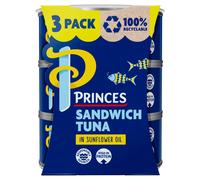 Princes Sandwich Tuna in Sunflower Oil 3 x 140g