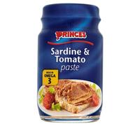 Princes Sardine & Tomato Paste 75g (Pack of 12)